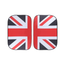 Juego de 2 piezas de parasoles para ventanas del techo Mini Cooper 50x70 cm Bandera británica Protección UV Aislamiento térmico Instalación 2