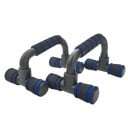 Juego de 2 soportes antideslizantes en forma de H para flexiones, agarres para flexiones de fitness para fortalecer brazos, pecho y parte 3