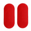 Juego de 2 unidades Cinta de peluquería de velcro para el cabello 11,4 × 5 cm Soporte de nylon para mechones Herramienta para cortar, peinar 10