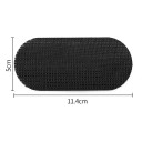 Juego de 2 unidades Cinta de peluquería de velcro para el cabello 11,4 × 5 cm Soporte de nylon para mechones Herramienta para cortar, peinar 5