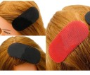 Juego de 2 unidades Cinta de peluquería de velcro para el cabello 11,4 × 5 cm Soporte de nylon para mechones Herramienta para cortar, peinar 7