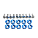 Juego de 20 piezas de elementos de fijación para scooters eléctricos Dualtron 1 2 3 Thunder Eagel Ultra Zero – 10 tornillos y 10 arandelas 4