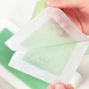 Juego de 20 tiras de cera para depilación femenina con aloe vera, papel de cera fría de doble cara, piel suave, cuerpo, rostro, no irritante, sin olor 3