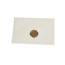 Juego de 20 unidades de sobres de carta con sello sobres elegantes papel estructurado formato clásico para felicitaciones y cartas 10