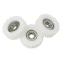 Juego de 3 engranajes planetarios de 36 dientes para bicicleta con motor en el buje 38x8x12mm, rodamiento de nylon, accesorio para bicicletas 4