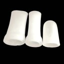 Juego de 3 fundas de silicona blancas para el pene en tallas S, M y L, incluida 1 con punta, embalaje discreto. 2