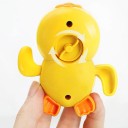 Juego de 3 juguetes acuáticos de cuerda, pato, tortuga y ballena, sin pilas, para bañera y piscina para niños. 2