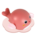 Juego de 3 juguetes acuáticos de cuerda, pato, tortuga y ballena, sin pilas, para bañera y piscina para niños. 3