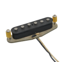 Juego de 3 pastillas de bobina simple Strat de 52 mm con tubos de latón y acero inoxidable y 6 tornillos. Piezas de repuesto para guitarra eléctrica 5