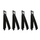 Juego de 4 piezas de correas con ojo de metal de 25 cm resistentes para sujetar cables, mangueras y herramientas organizador ajustable para el taller 1