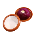 Juego de 4 recipientes de silicona para alimentos, a prueba de fugas, portátiles, apilables, reutilizables para frutas y verduras. 3
