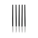 Juego de 5 bolígrafos de silicona para modelar resina dental de 17 cm Herramientas de modelado para laboratorio dental y reparaciones de prótesis dentales 6