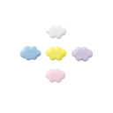 Juego de 5 imanes en forma de nube decorativos de 2,5 cm de resina con imán mini imanes para nevera y superficies metálicas para el hogar 5