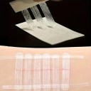 Juego de 5 tiras de yeso estériles para cortes y laceraciones Yeso de papel para curar heridas Primeros auxilios Apósito estéril sin látex 3