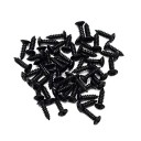 Juego de 50 tornillos de 3 x 12 mm para guitarra eléctrica, repuestos de guitarra de color neutro. 4