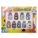 Juego de 9 botellas de cristal. 4