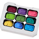 Juego de 9 geles de pintura de transición para uñas UV LED en caja para ombré y arte de uñas preciso 4