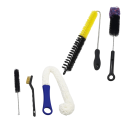 Juego de cepillos para limpiar pipa de agua LOMINT 5 pcs de diferentes tamaños 17 20 32 43 y 60 cm Para limpiar el recipiente, el tubo y la manguera shisha hookah 2