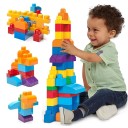 Juego de construcción colorido para niños 88 piezas de plástico Piezas con salientes y piezas moldeadas Para construir torres y animales 1