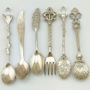 Juego de cubiertos decorativos 6 piezas 2