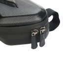 Juego de dos bolsas triangulares para moto 265x120x70 mm Bolsillos laterales impermeables Bolsa para cuadro derecho e izquierdo EVA PU Bicicleta 2