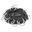 Juego de esposas y correas para juego BDSM para atar a la cama, tamaño ajustable, embalaje discreto para mayor comodidad y privacidad. 7