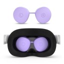 Juego de fundas protectoras para Meta Quest 3S con funda para gafas y funda facial, así como fundas para controladores con correa y tapas para joysticks 6
