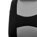 Juego de fundas universales para asientos de coche de 5 plazas Fundas protectoras para asientos de coche Material transpirable Fácil de mantener Diseño elegante Fácil de instalar 2