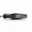 Juego de intermitentes LED para bicicleta eléctrica 12 V 4 unidades intermitentes con interruptor en el manillar y soportes delantero, trasero y bajo 3