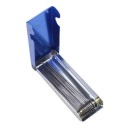 Juego de limas para ranuras de traste y cejuela, pulido de cejuelas, herramienta de ajuste de altura de cuerdas, accesorios de guitarra, color azul 2