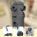 Juego de llave de instalación multifuncional 100 x 60 x 50 mm para la instalación de grifos, válvulas, aireadores y sifones 8