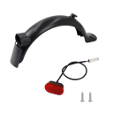 Juego de luz trasera y guardabarros para patinete eléctrico Xiaomi M365 Pro 2 1S Piezas de repuesto con tornillos de montaje Reparación 1