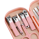 Juego de manicura y pedicura 14 piezas Tijeras para uñas Pinzas Herramientas para el cuidado de las uñas Suministros ortopédicos para hombres 3