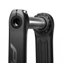 Juego de medidor de potencia Magene PES P515 ANT+ y Bluetooth Bielas huecas triples de 17 cm Eje de acero de 24 mm Aluminio 7075 Negro 4