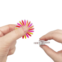 Juego de mini fidget spinners 24 unidades juguetes antiestrés para liberar estrés y apoyar la concentración diseño compacto 3