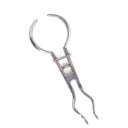 Juego de perforadores para dentistas con bolsa de cuero y pinzas, herramientas ortodónticas de acero inoxidable con clip para dique y perforadora 3