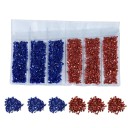 Juego de piedras decorativas 2 - 4 mm 20 g 15