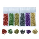 Juego de piedras decorativas 2 - 4 mm 20 g 20