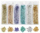 Juego de piedras decorativas 2 - 4 mm 20 g 9