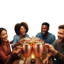 Juego de tazas de acero inoxidable con superficie martillada y asa 500 ml 6 × 10.5 cm de acero inoxidable color cobre para bebidas hogar servicio 2