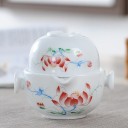 Juego de té de cerámica 2 piezas 13