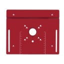 Juego para mesa de fresado 240 x 200 x 5 mm Placa de inserción con guía y transportador Elevador para fresadora 10