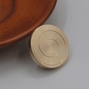 Juguete antiestrés giratorio para el escritorio Disco metálico giratorio con patrón en espiral Para desconectar y mantener las manos ocupadas 2
