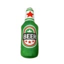 Juguete de peluche chirriante para perros de 24 cm con forma de botella de alcohol, juguete de peluche suave con sonido, juguete interactivo 7