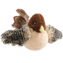 Juguete de peluche para gatos Gorrión Juguete sonoro para gatos Juguete realista para gatos con sonido Hace un sonido de pájaro Juguete estimulante 2