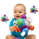 Juguete de peluche sensorial para bebés. 3