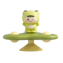 Juguete infantil relajante 10,5 cm Rana con ventosa Juego antiestrés interactivo Desarrollo de la motricidad Adecuado para la educación temprana de los niños pequeños 4