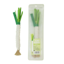 Juguete masticable para gatos 22 cm Forma de cebolla de verdeo Juguete interactivo para morder para gatitos y gatos adultos para jugar y cuidar de sus dientes 3