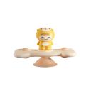 Juguete tranquilizante para niños 10,5 cm Perrito con hueso Ventosa para superficies lisas Diversión táctil interactiva Educación temprana Juego motor para niños 3