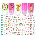 Jul 3D-nagelklistermärken N977 2